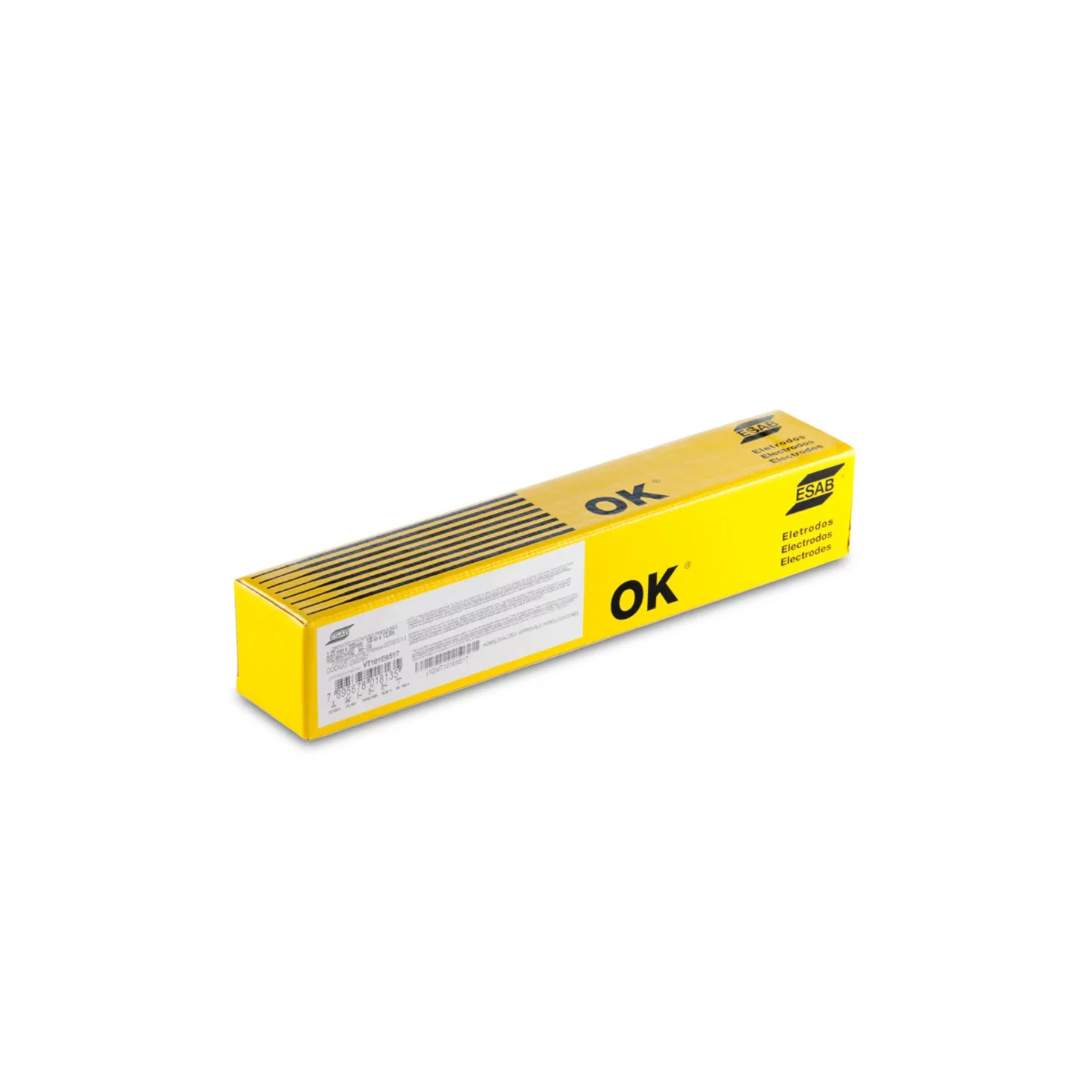 Eletrodo OK Revestido Inox 63.30 4mm Caixa Com 2,5KG - ESAB-303065