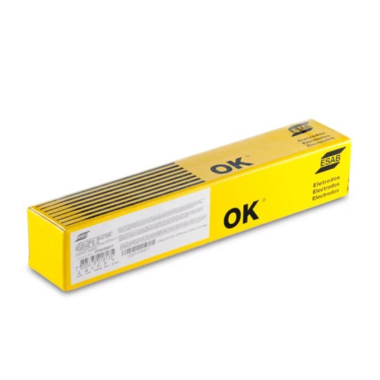 Eletrodo OK Revestido Inox 63.30 4mm Caixa Com 2,5KG - ESAB-303065