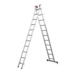 Escada De Alumínio Extensível 11 Degraus - BOTAFOGO - ESC0620