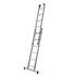 Escada De Alumínio Extensível 6 Degraus - BOTAFOGO - ESC0615