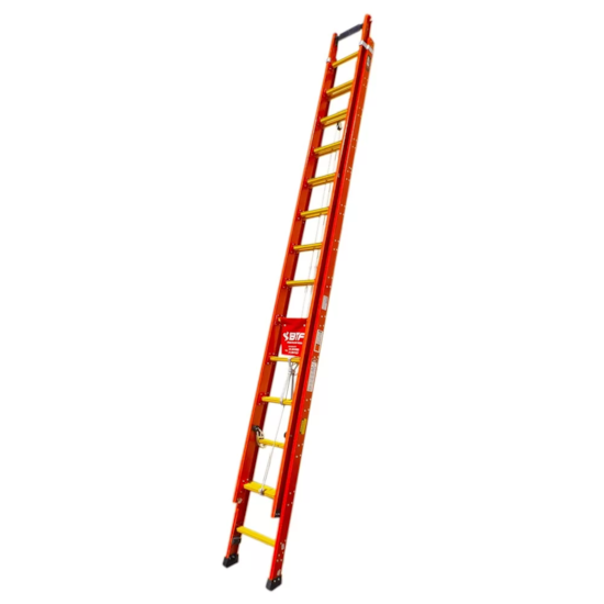 Escada De Fibra De Vidro Extensível Profissional Robusta 27 Degraus - BOTAFOGO - EFR9934