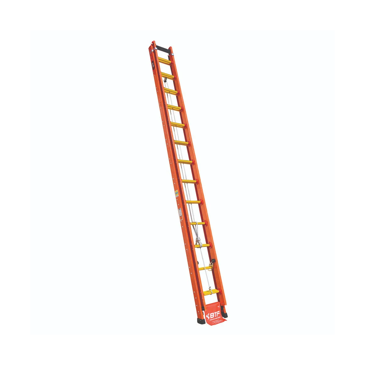 Escada De Fibra Extensível Profissional Robusta 23 Degraus - BOTAFOGO - EFR9932