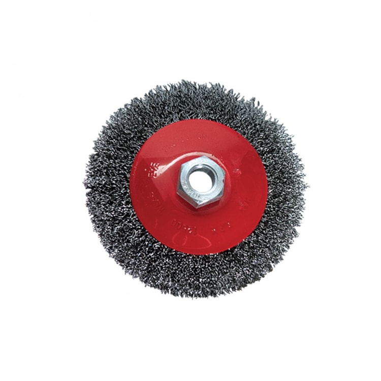 Escova de Aço Circular Carbono de Aço 100mm -MTX-746089