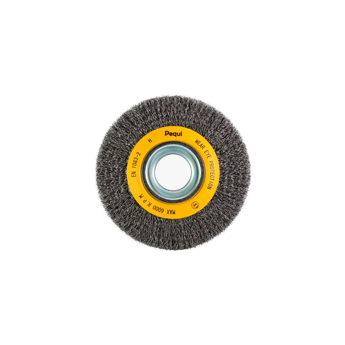 Escova de Aço Circular Ondulado 75x10x6mm - PEQUI-4037