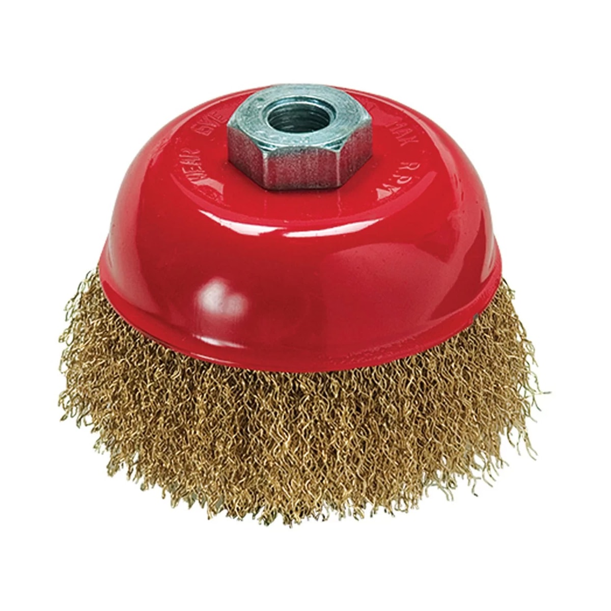 Escova de Aço tipo Copo 3" Rosca M14 - MTX-746049
