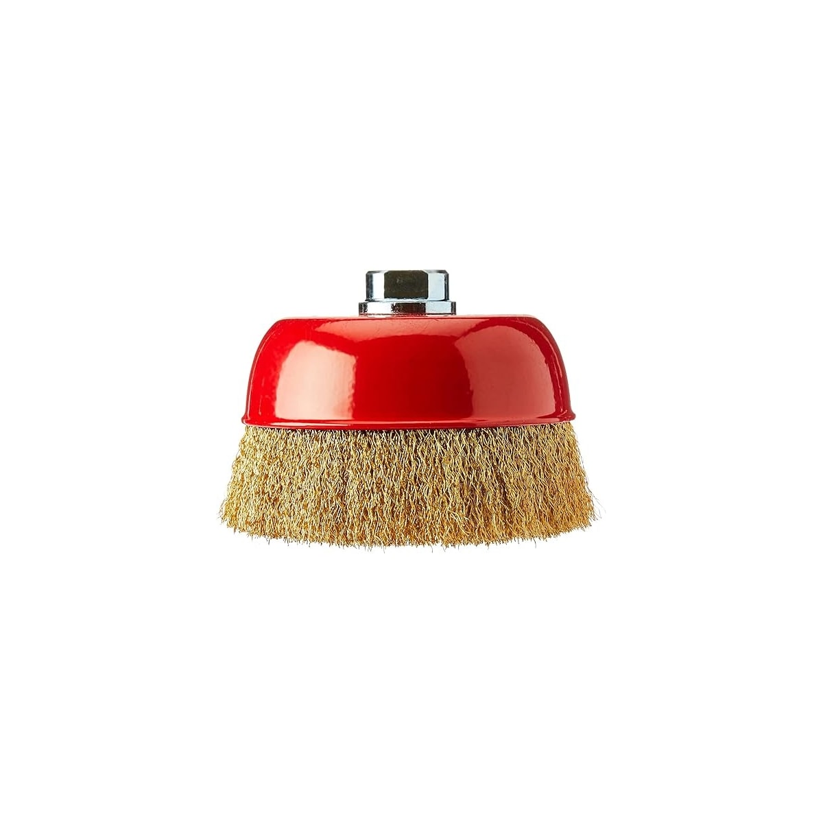 Escova de Aço tipo Copo 5" Rosca M14 - MTX-746069