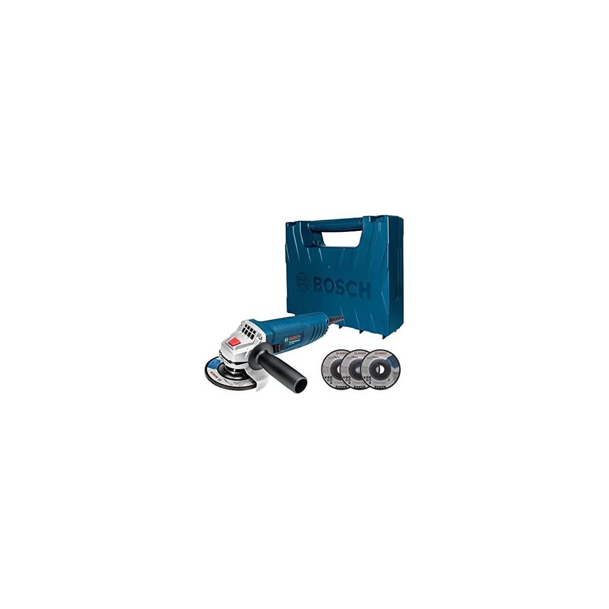 Esmerilhadeira GWS 850 220V M14 + 3 Discos - BOSCH-06013775E8-000