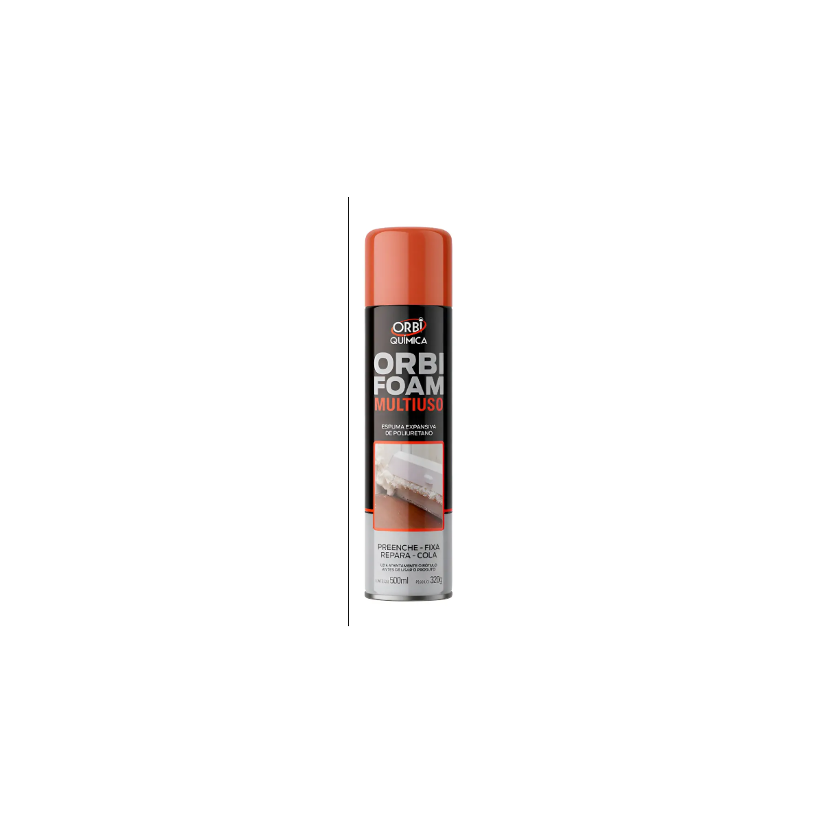 Espuma Expansiva Poliuretano 340g/500ml - ORBI-6276