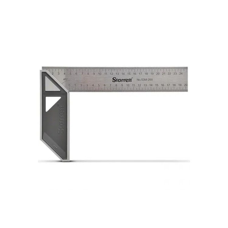 Esquadro para Carpinteiro com Cabo de Alumínio 300mm - STARRETT-K53M300S