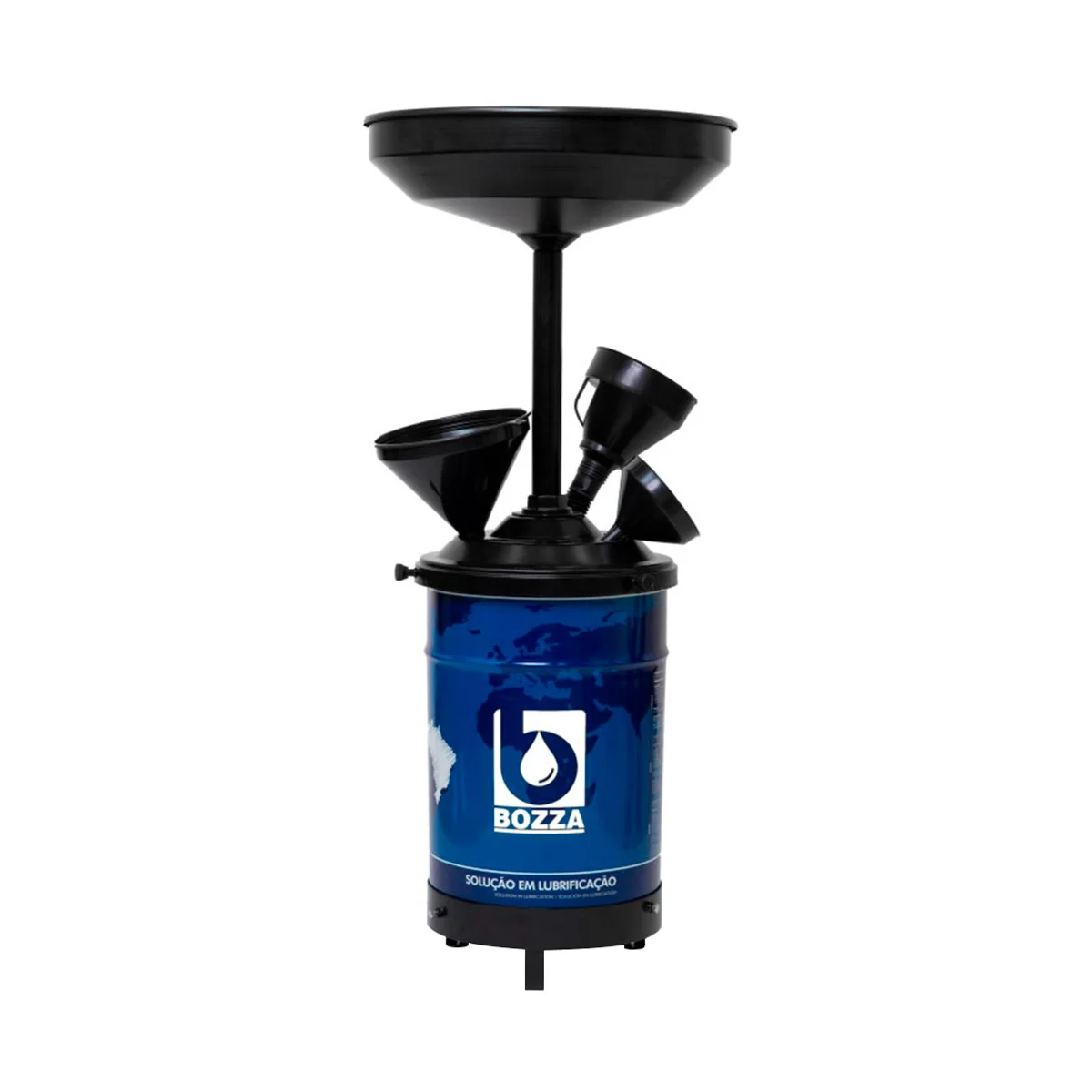 Estante Coletora De Óleo Com Funis 1010-CF-R20-G3 20L - BOZZA - 14210354