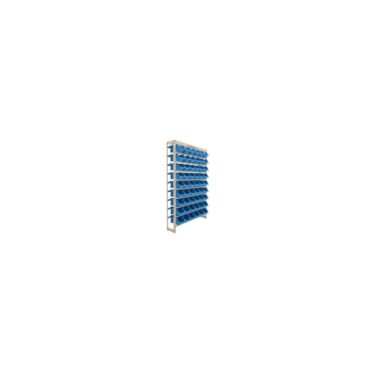 Estante Modulada Com 54 Gavetas N5 Azul Presto