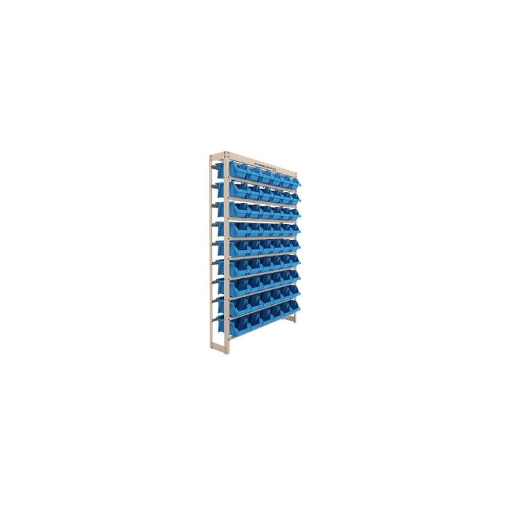 Estante Modulada Com 54 Gavetas N5 Azul Presto