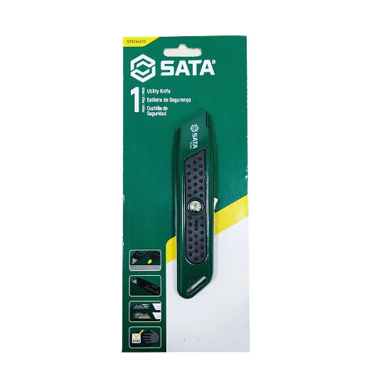 Estilete Reforçado Auto Retrátil - SATA-ST93442SC