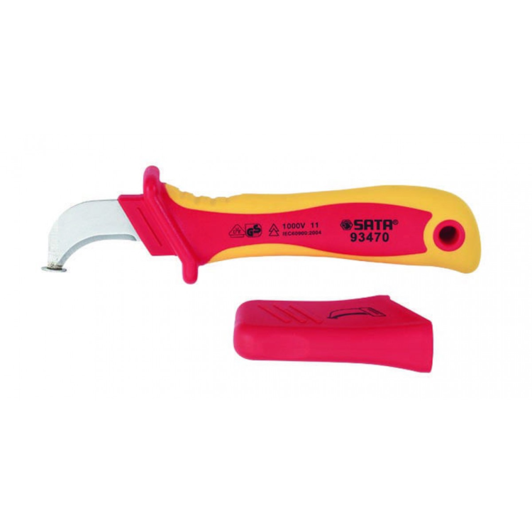 Faca Curva Desencapadora Cabos VDE - SATA-ST93470SC