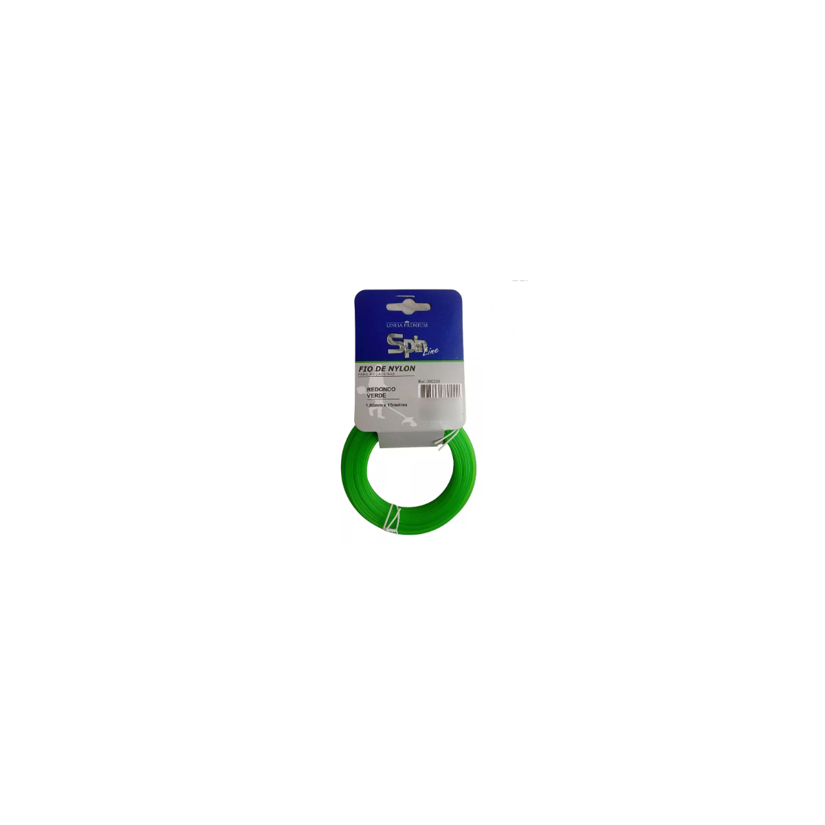 Fio De Nylon 15 Metros Redondo 1,80mm - SPIN LINHA PREMIUM-80239