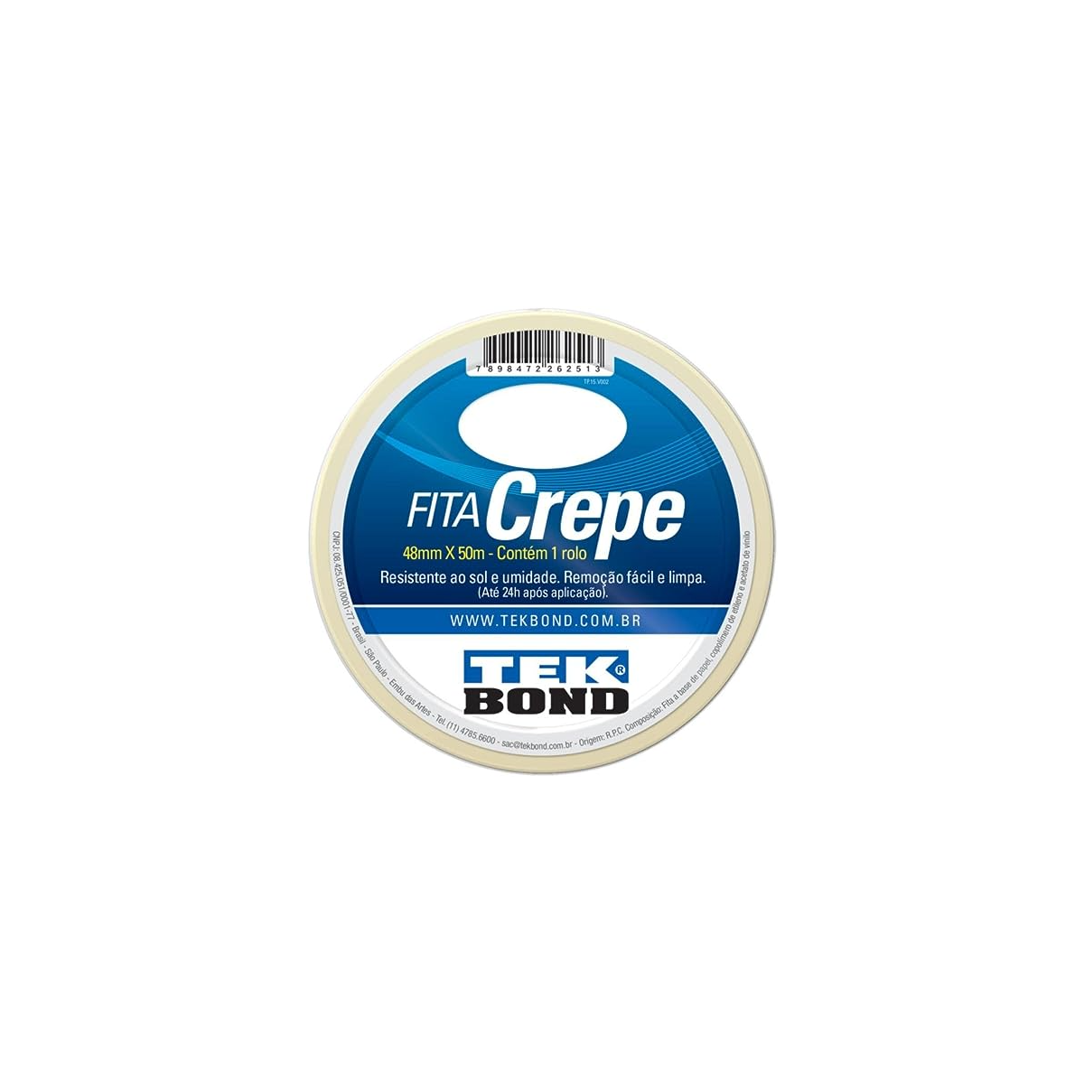Fita Crepe 48MM X 50M - TEKBOND-21111048500