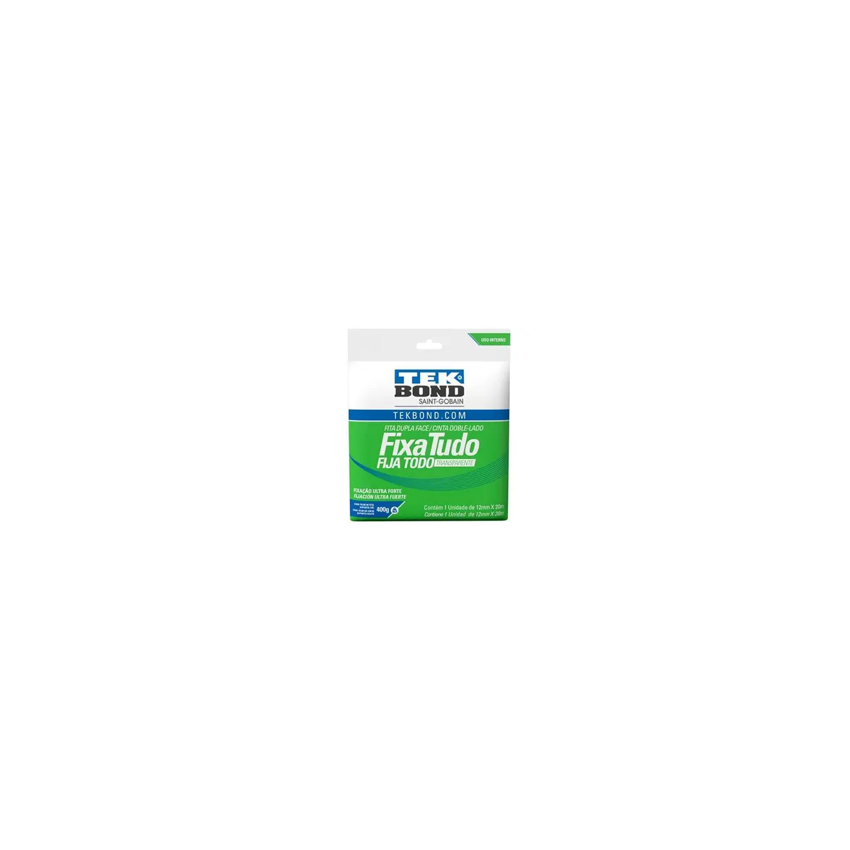 Fita Dupla Face 12mm x 20mm TEKBOND-21121001220