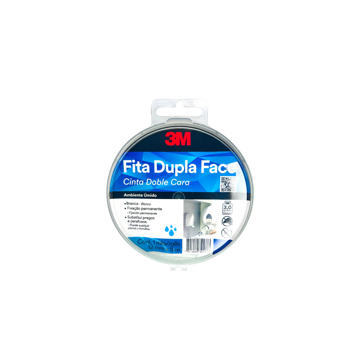 Fita Dupla Face 4494 19mm x 5m - 3M-HB004685572
