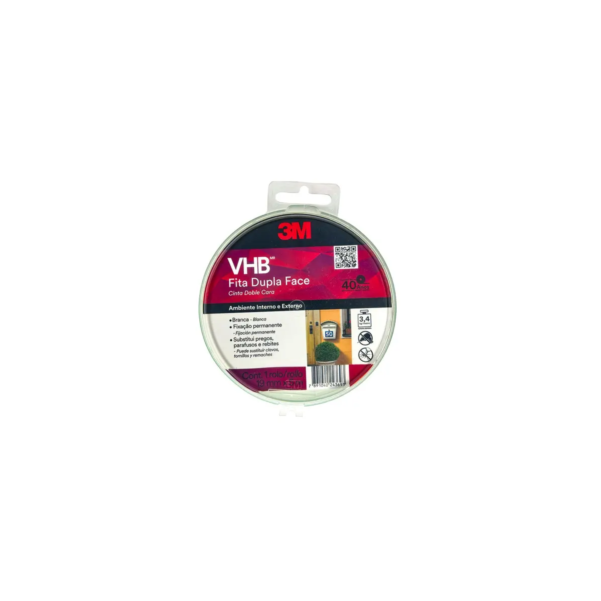 Fita Dupla Face IG 110wf 19mm x 5M - 3M-HB004543391