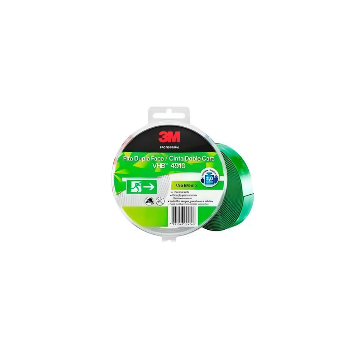 Fita Dupla Face VHB 4910 12mm x 5m - 3M-HB004522973