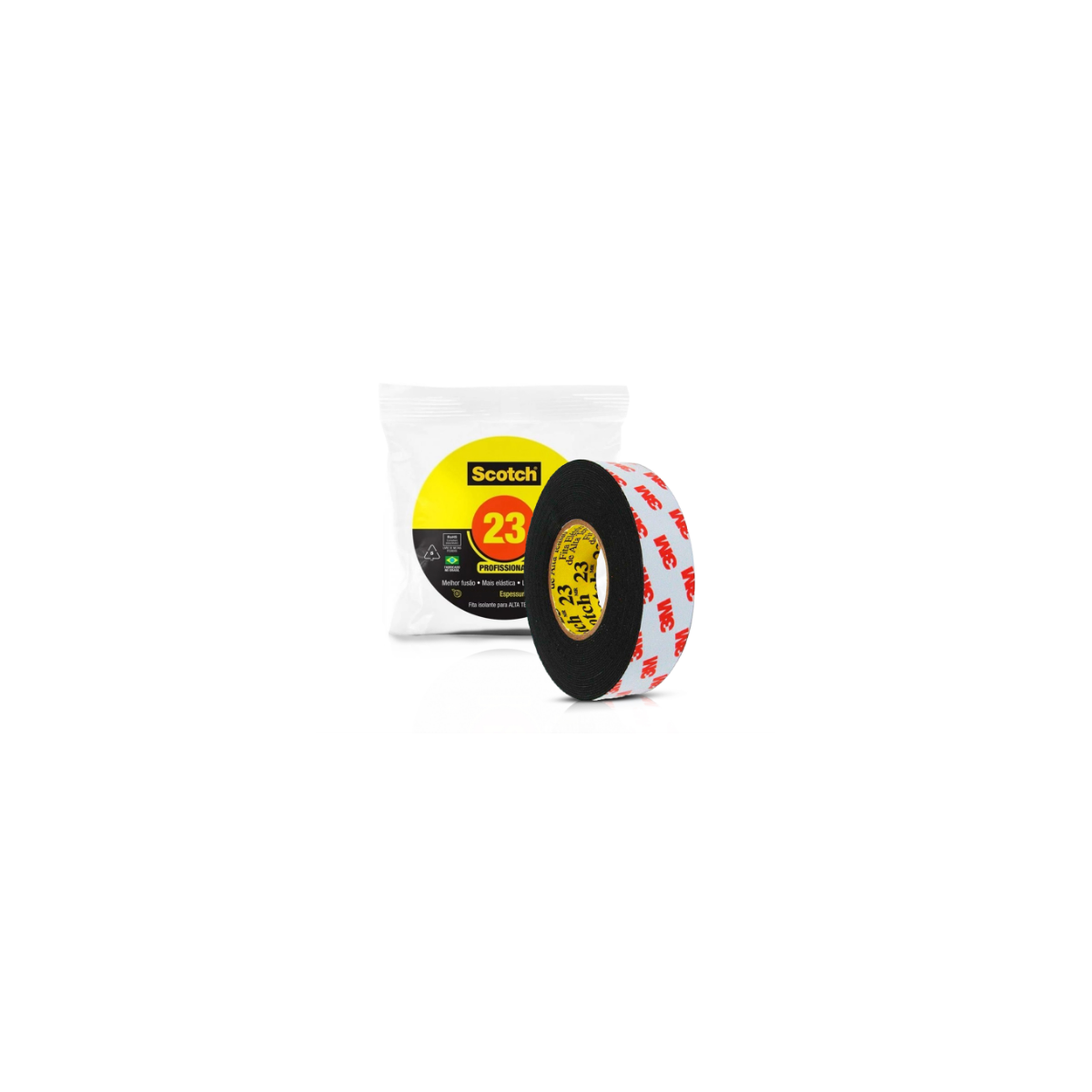 Fita Isolante Autofusão 19mm x 10m - 3M-H0002185603