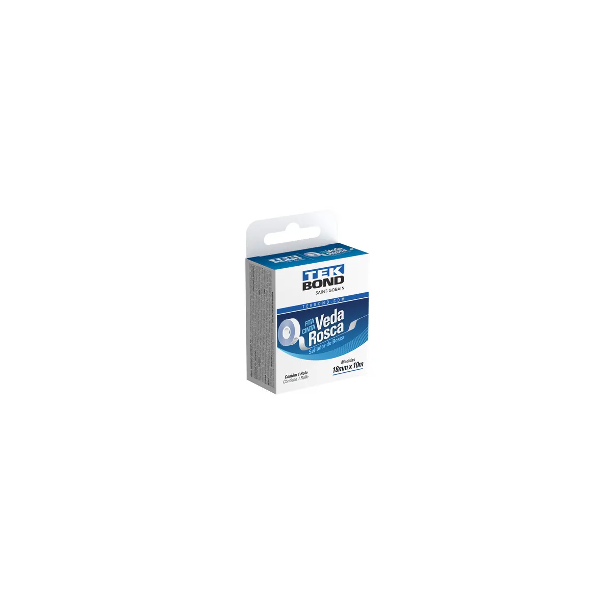 Fita Veda Rosca 18mm X 10m - TEKBOND-21102001810