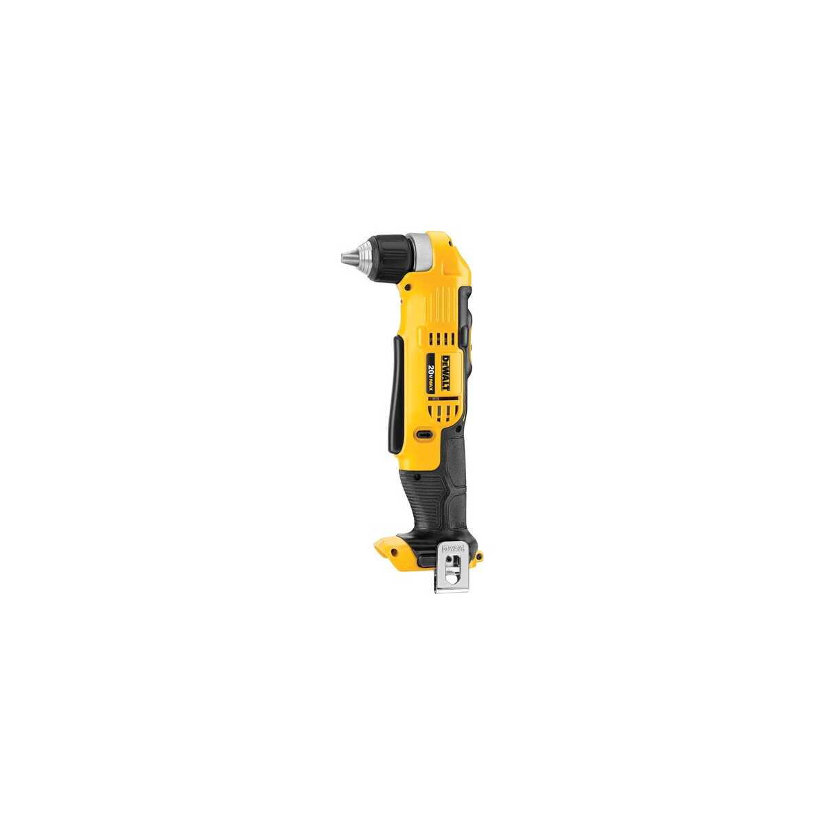 Furadeira Angular Vel. Variável e Reversível 3/8 Pol. a bateria 20V MAX Li-Ion S/Carregador E S/Bateria - DEWALT-DCD740B