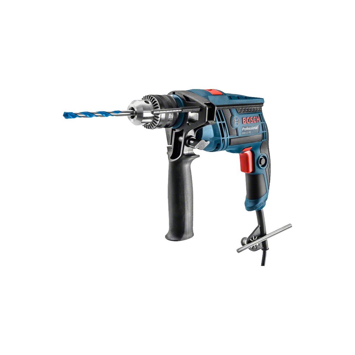 Furadeira de Impacto GSB 13 RE Profissional 650W 220V com Maleta - BOSCH-060123D5E1