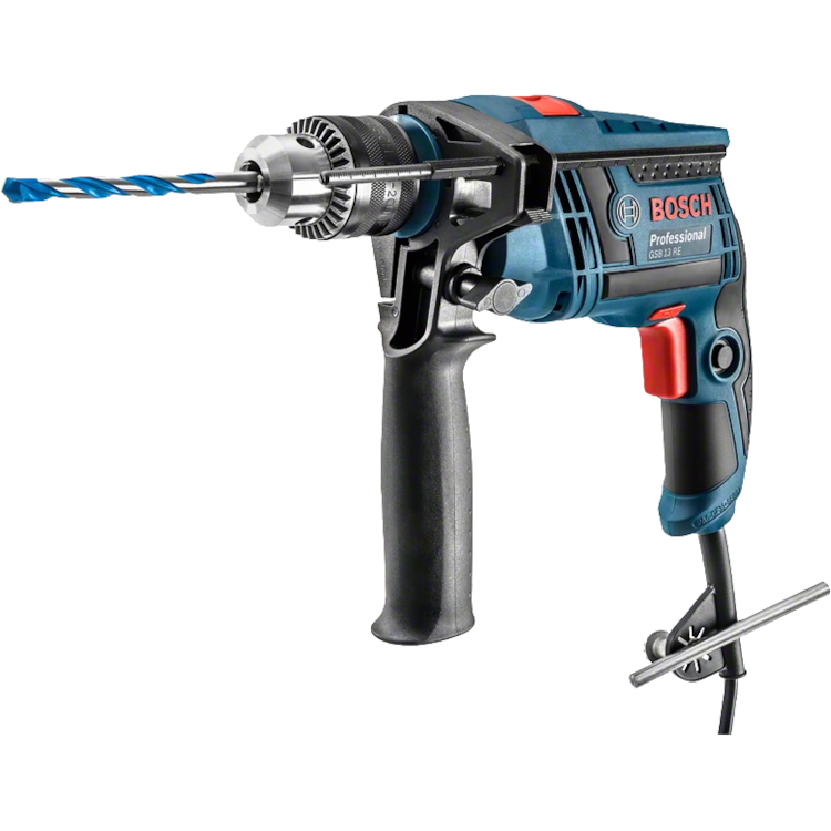 Furadeira de Impacto GSB 13 RE Profissional 650W 220V com Maleta - BOSCH-060123D5E1