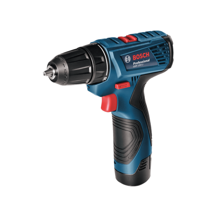 Furadeira/Parafusadeira à Bateria 12V GSR 120 LI Com Carregador E 2 Baterias - BOSCH-06019F70E0