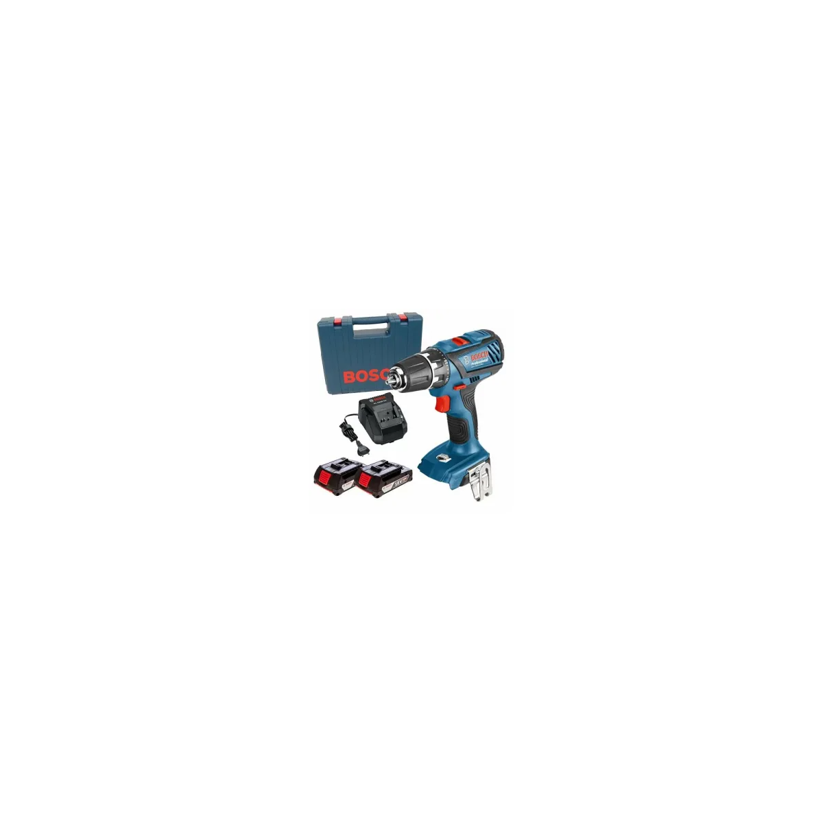 Furadeira/Parafusadeira GSR18-2-LI Plus 220V 1900RPM com 2 Bateria 1 carregador + Maleta - BOSCH-06019E61E0