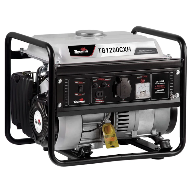 Gerador a Gasolina Monofásico 1,0 kVA 4T TG1200CXH - TOYAMA-200-002
