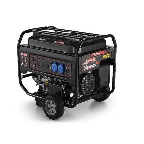 Gerador de Energia à Gasolina TG12000CXNE 4T 622CC 10,5KVA Monofásico Bivolt - TOYAMA-201-010