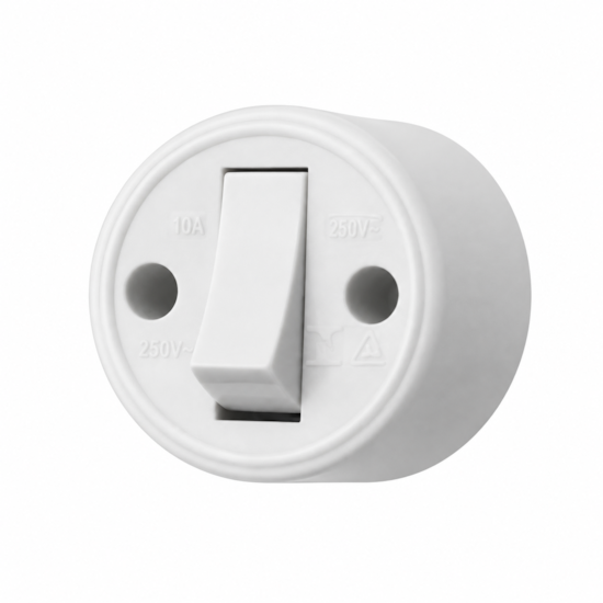 Interruptor Simples 16A/250V - Nova Sobrepor - FAME - 0222