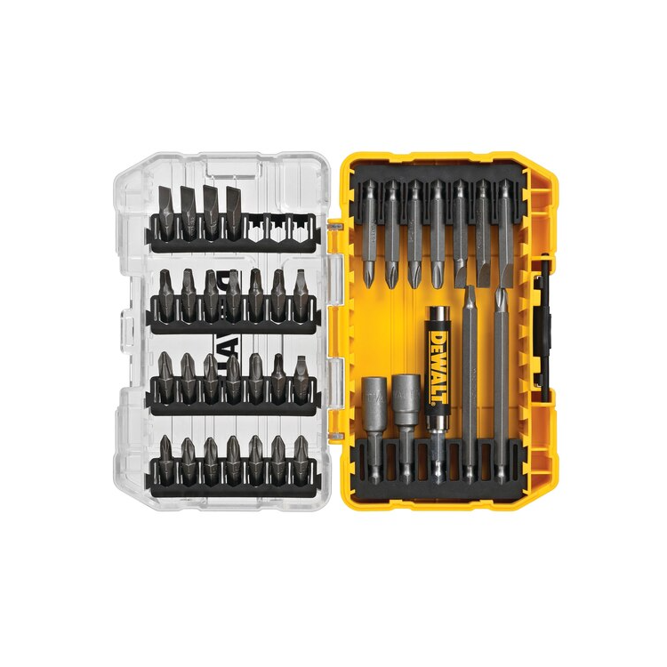Jogo de 37 Peças para Parafusadeira com Estojo - DEWALT-DW2163
