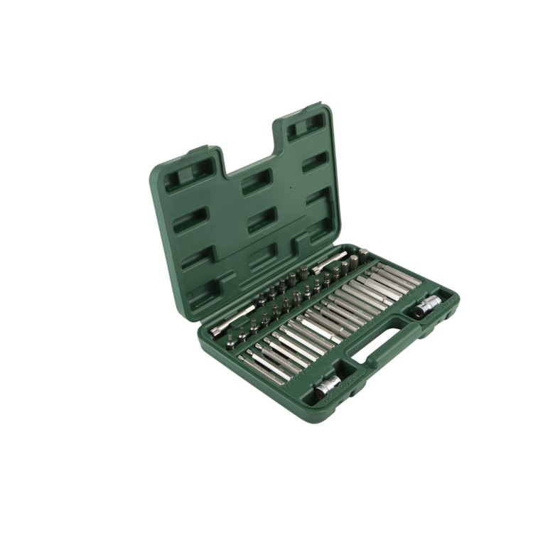 Jogo de Bits Heragonais de 8MM com 42 Peças - SATA-ST09327