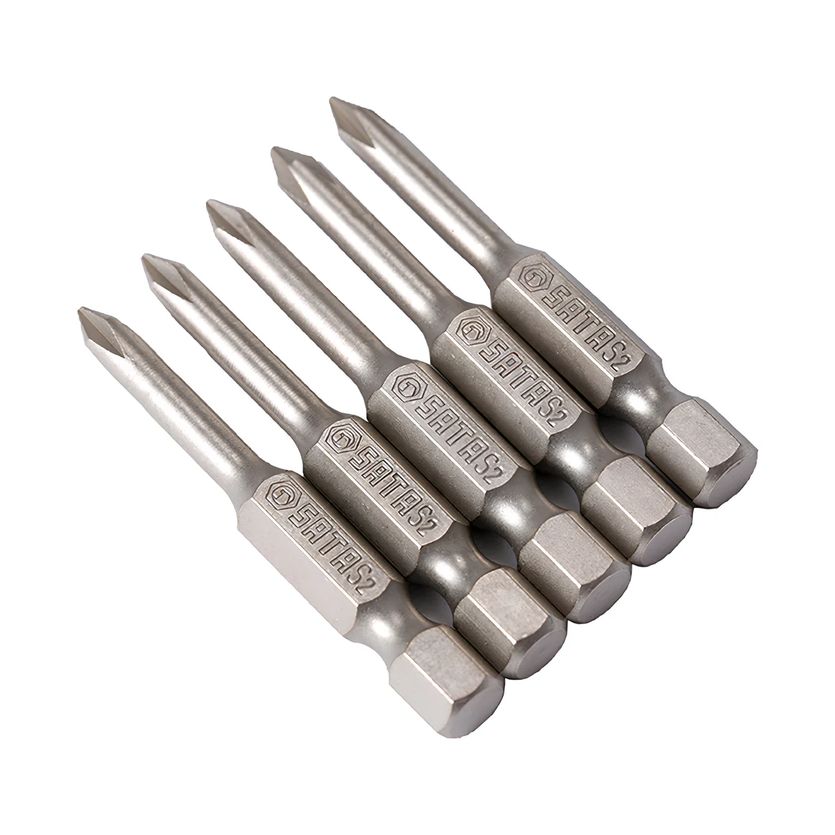 Jogo de Bits Phillips N3 x 50mm Encaixe 1/4" com 5 Peças - SATA-ST59324ST