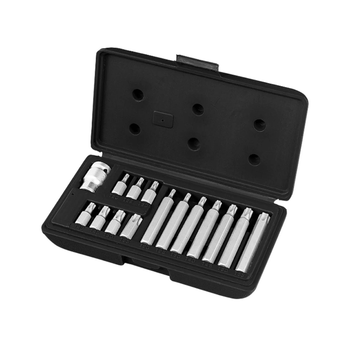 Jogo de Bits Tork 1/2" CRV 15 Peças com Estojo - MTX-1131556