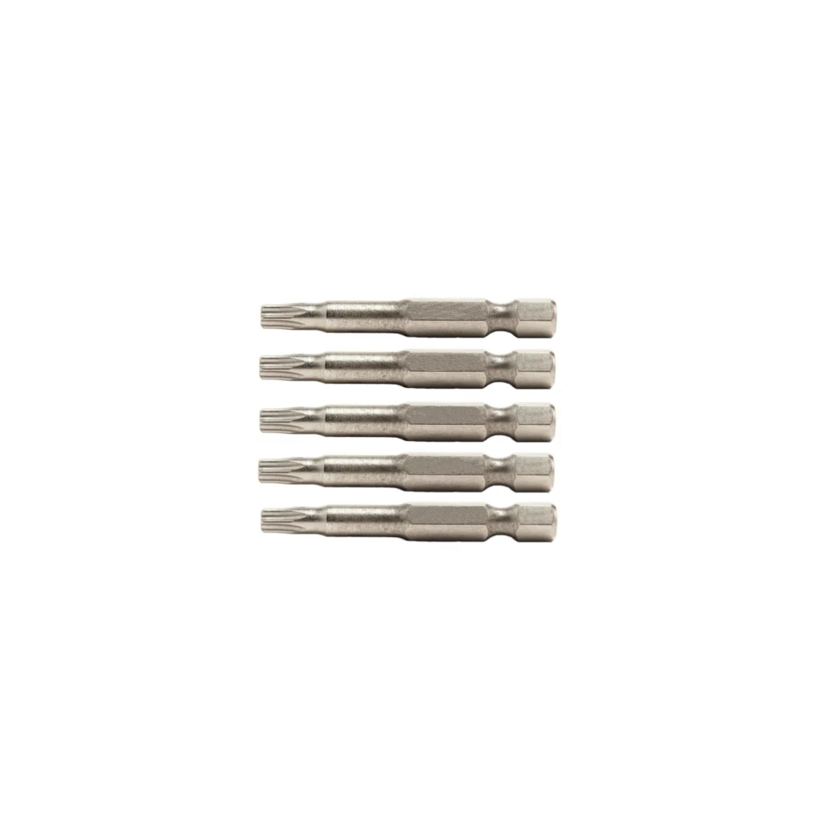 Jogo de Bits Torx T20 x 50mm Encaixe 1/4" com 5 Peças - SATA-ST59334