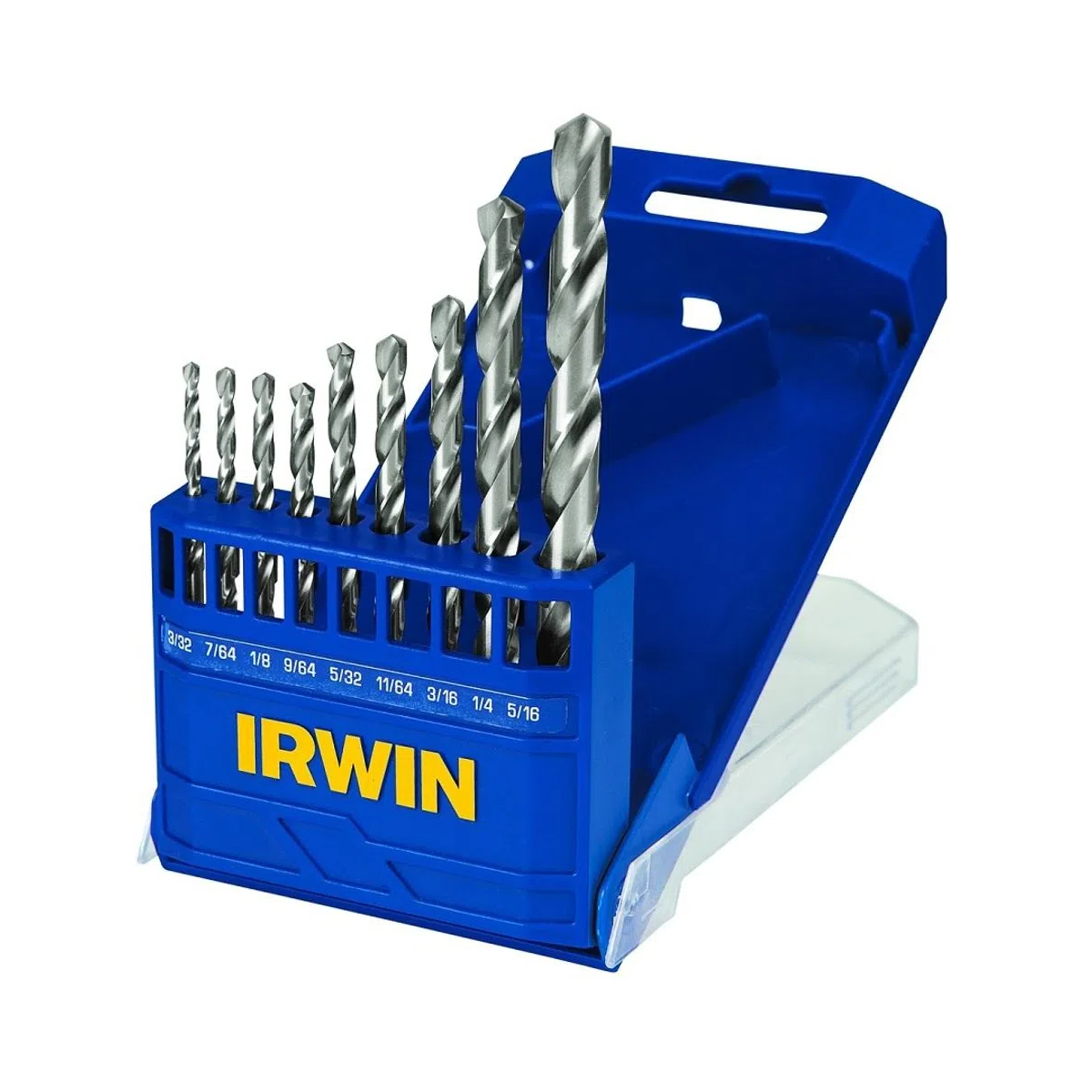 Jogo De Broca Aço Rápido 9 Peças 3/32 A 5/16 - IRWIN-1865291
