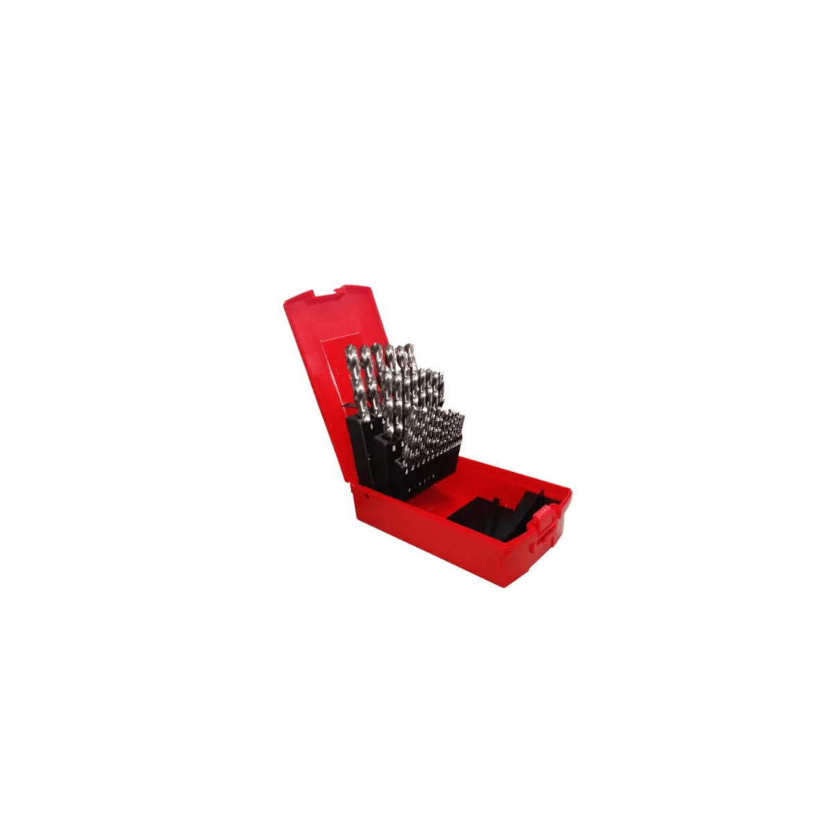 Jogo de Brocas de Aço Rápido HSS de 1mm a 13mm com 25 Peças - DORMER-A29025BR