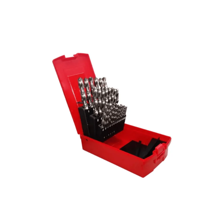 Jogo de Brocas de Aço Rápido HSS de 1mm a 13mm com 25 Peças - DORMER-A29025BR