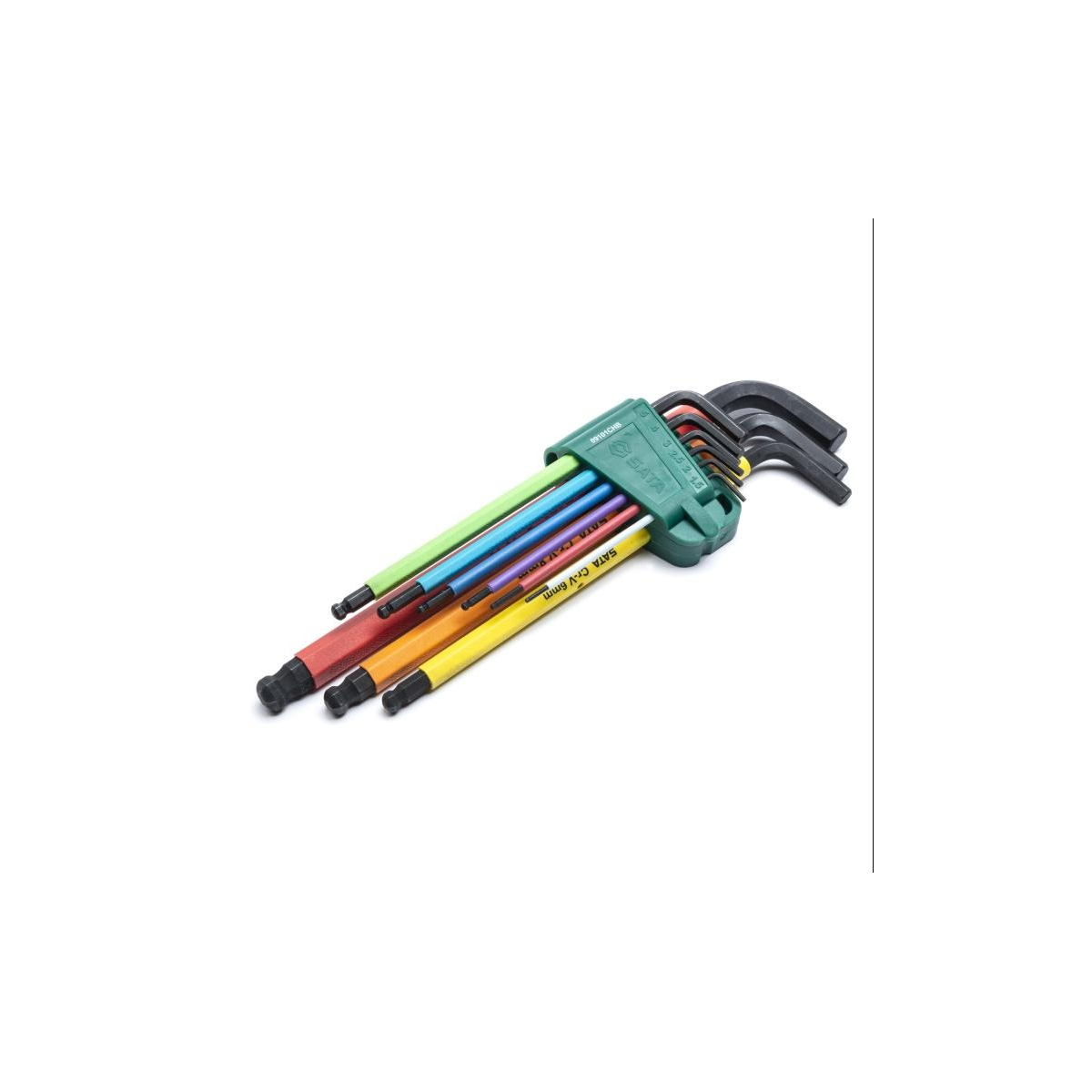 Jogo De Chave Allen Longa Abaulada 9 Peças 1,5 A 10mm - SATA-ST09101CHBSJ