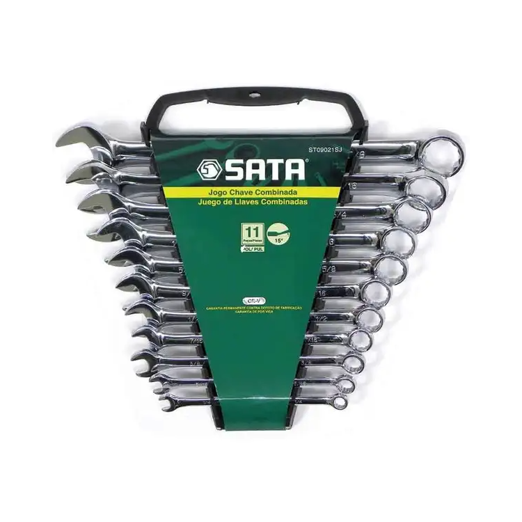Jogo De Chave Combinada 1/4 a 7/8 - SATA - ST09021SJ