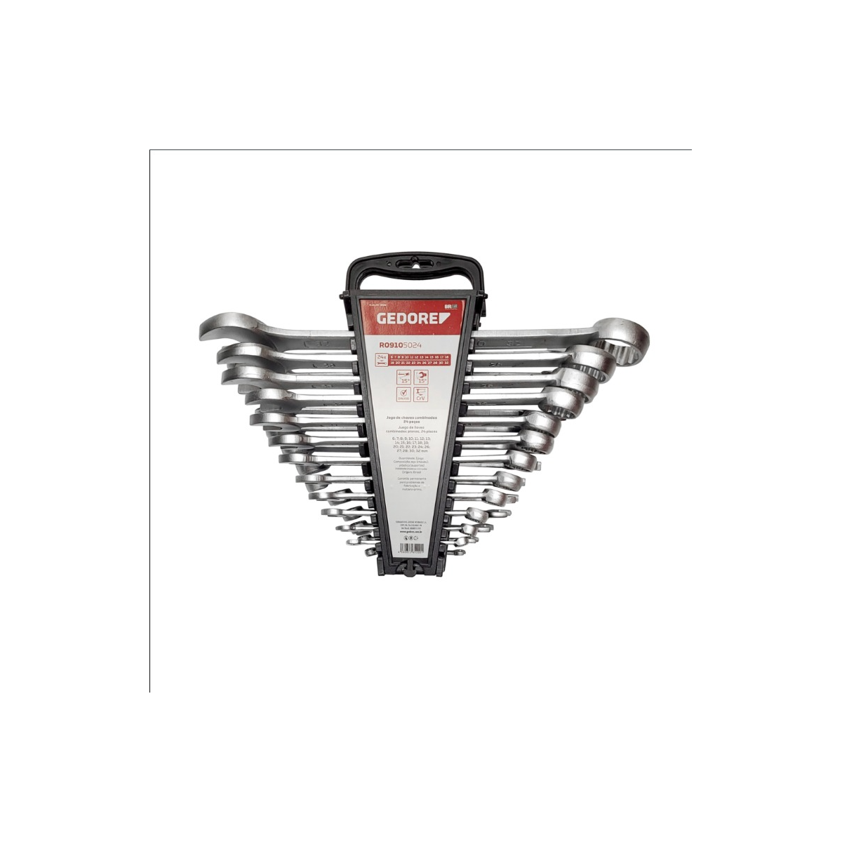 Jogo de Chave Combinada 10 A 32mm 12 Peças - GEDORE RED-3365204