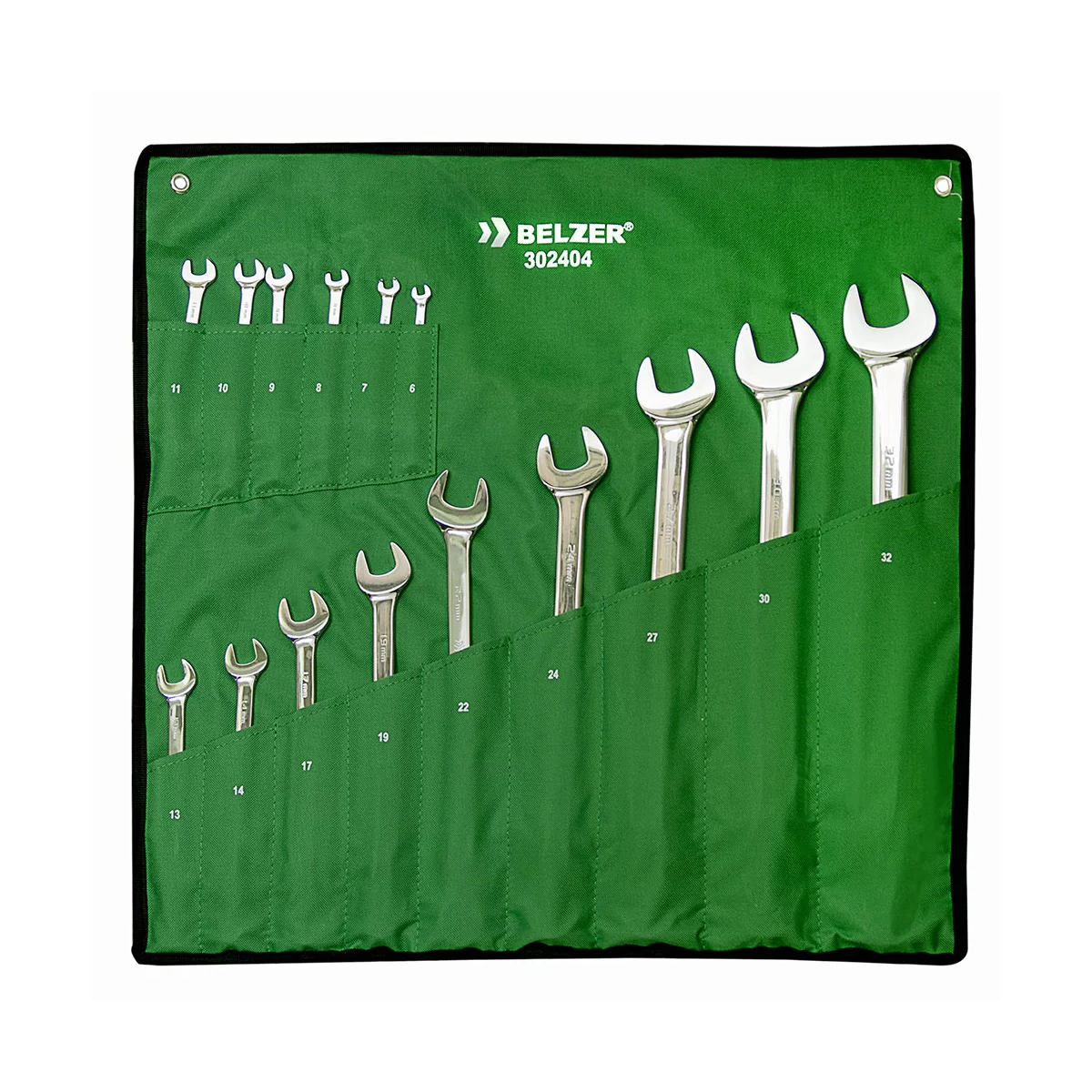 Jogo De Chave Combinada 6 a 32mm 15 Peças - BELZER - 302404B