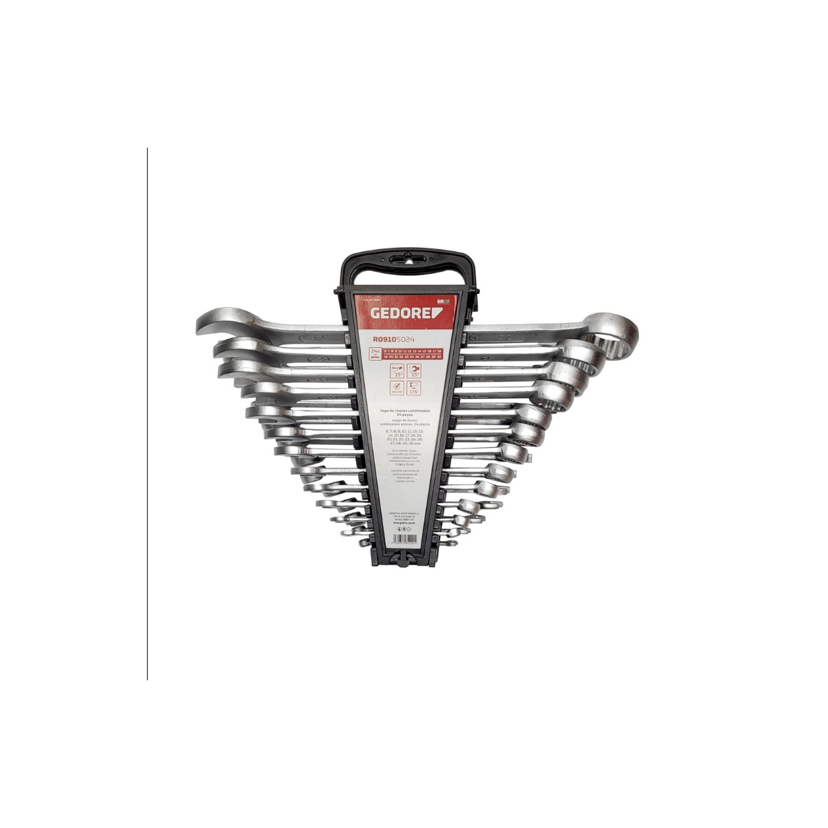 Jogo de Chave Combinada 6 A 32mm 15 Peças - GEDORE RED-3365198