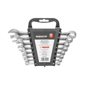 Jogo De Chave Combinada 8 A 19mm 8 Peças - ROBUST-S09105008