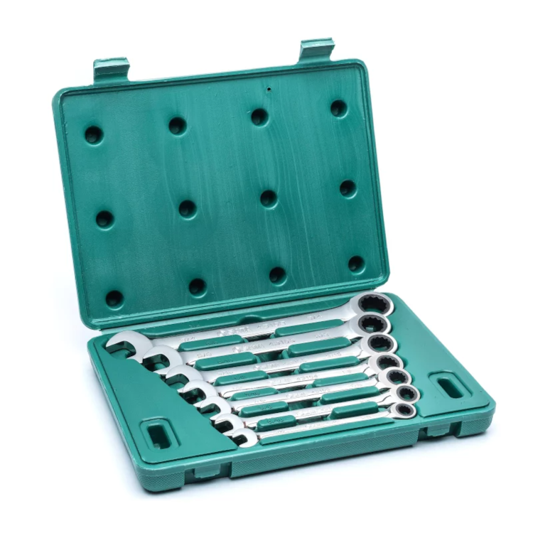 Jogo De Chave Combinada Com Catraca 7 Peças - SATA-ST09023SJ