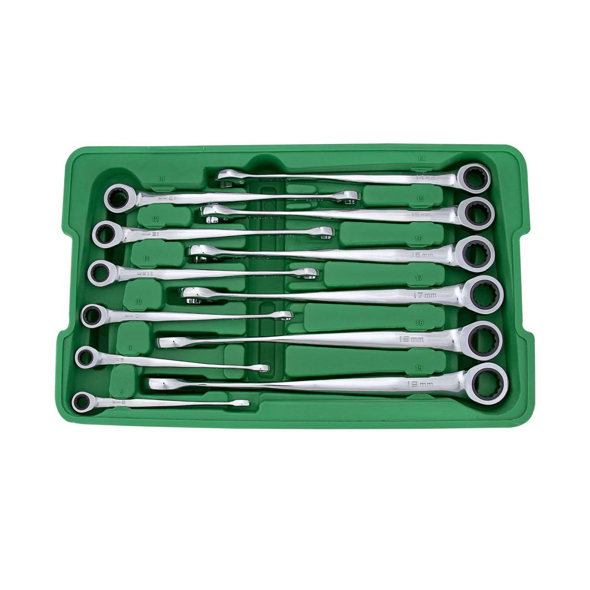 Jogo De Chave Combinada Com Catraca Invertida 12 Peças 8-19mm - BELZER - 85888BJ